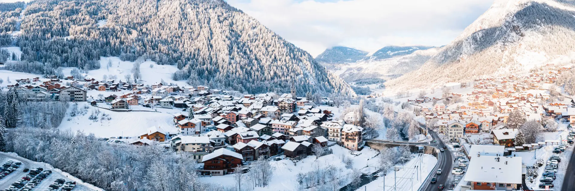 Panorama du Chable en hiver